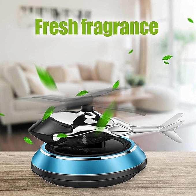 SOLAR CAR AIR FRESHENER HELICOPTER