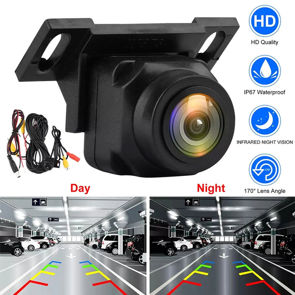 1080P AHD Car Rear View Camera 170 Degree Lens Night Vision Parking Reverse Camera CVBS Rear Camera HD Color Image