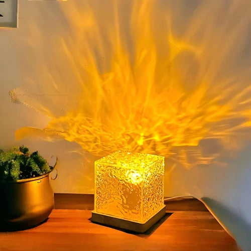 WaveGlow Serenity Water Wave Light Lamp