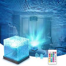 WaveGlow Serenity Water Wave Light Lamp